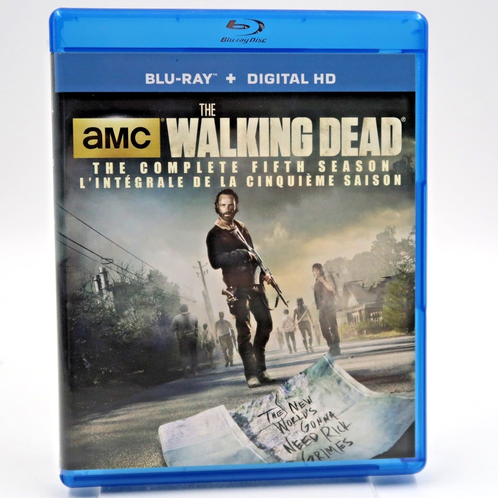 The Walking Dead Season 5 Blu-ray 2014 Andrew Lincoln Norman Reedus AMC TV